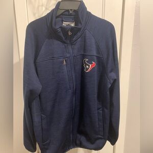 Texans zip up jacket